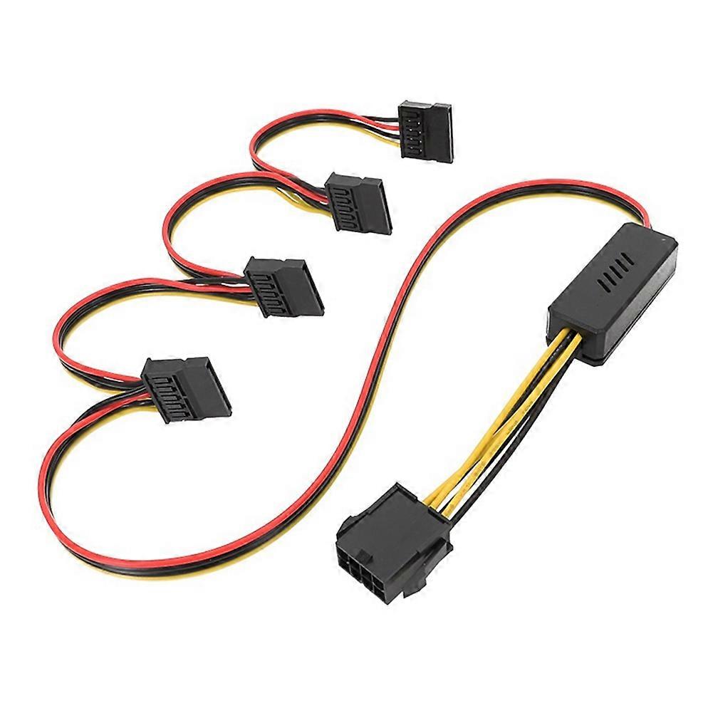 Hovedkort CPU 8Pin til harddiskkabel 12V til SATA harddiskkabel