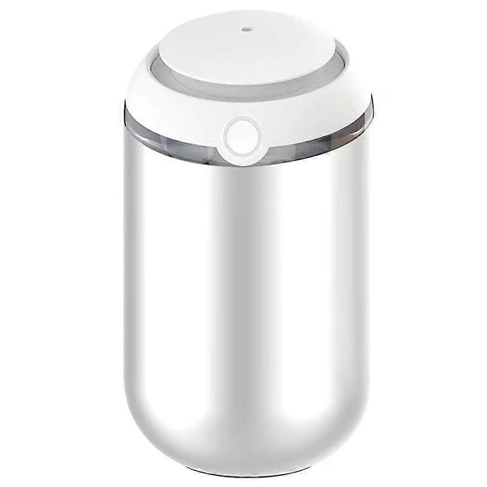 Car Air Freshener Aroma Diffuser USB Charging Silver