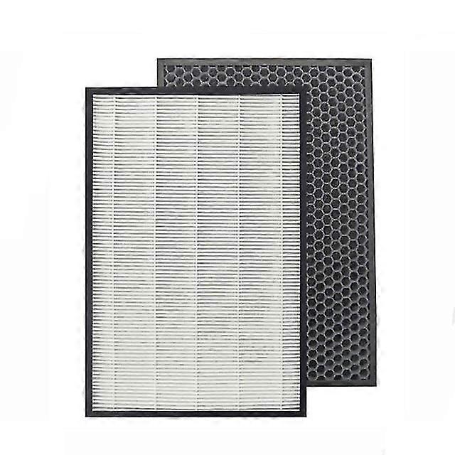 2pcs H12 Hepa Filter FZ-D40HFE and Actived Carbon Filter FZ-D40DFE for Sharp KC-D40 KC-D50 KC-D40Y KC-E40-W KC-E50-W KC-F50-W