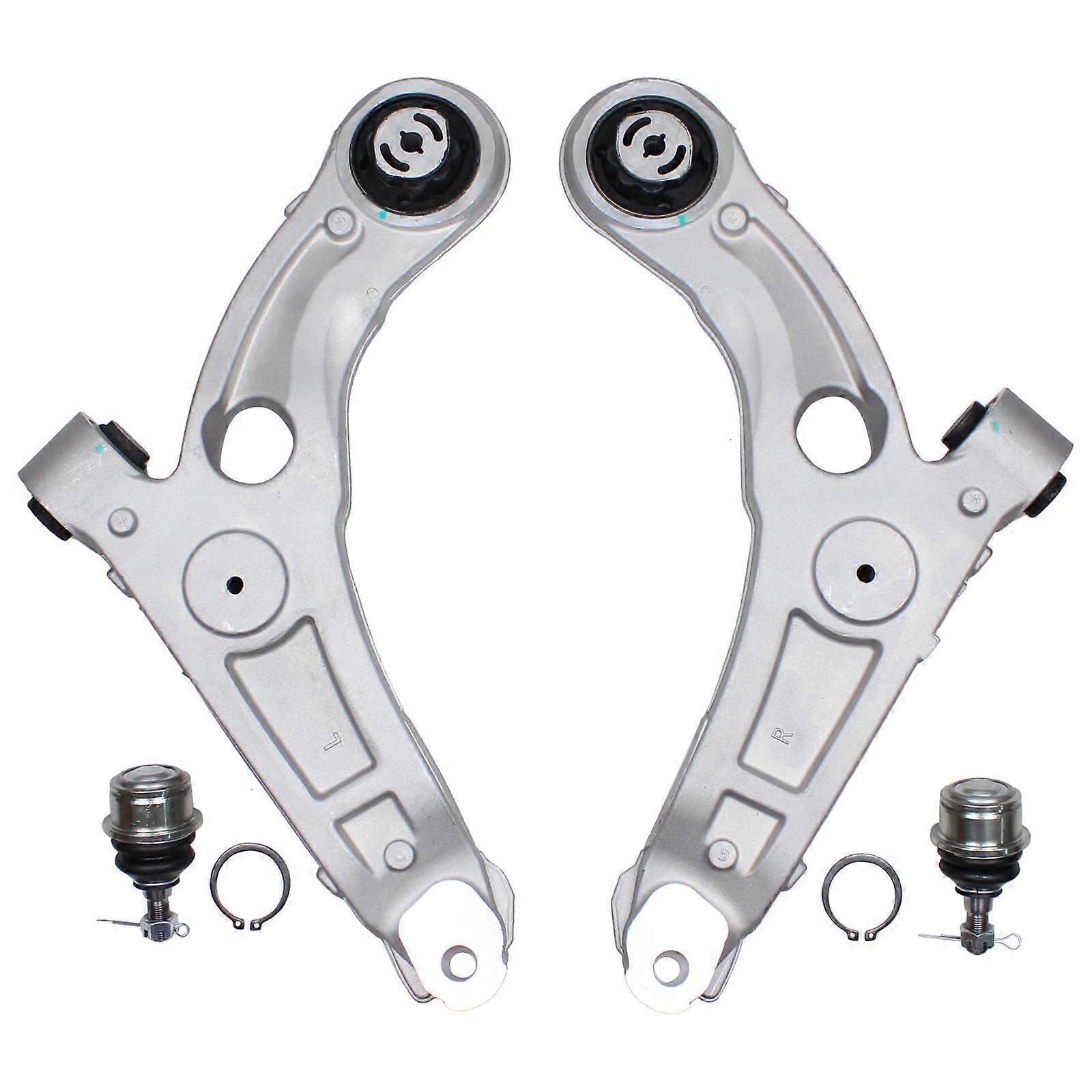 Pair Front Lower Control Arm Assembly with Ball Joint for Jeep Cherokee 20142018 OEM Fit