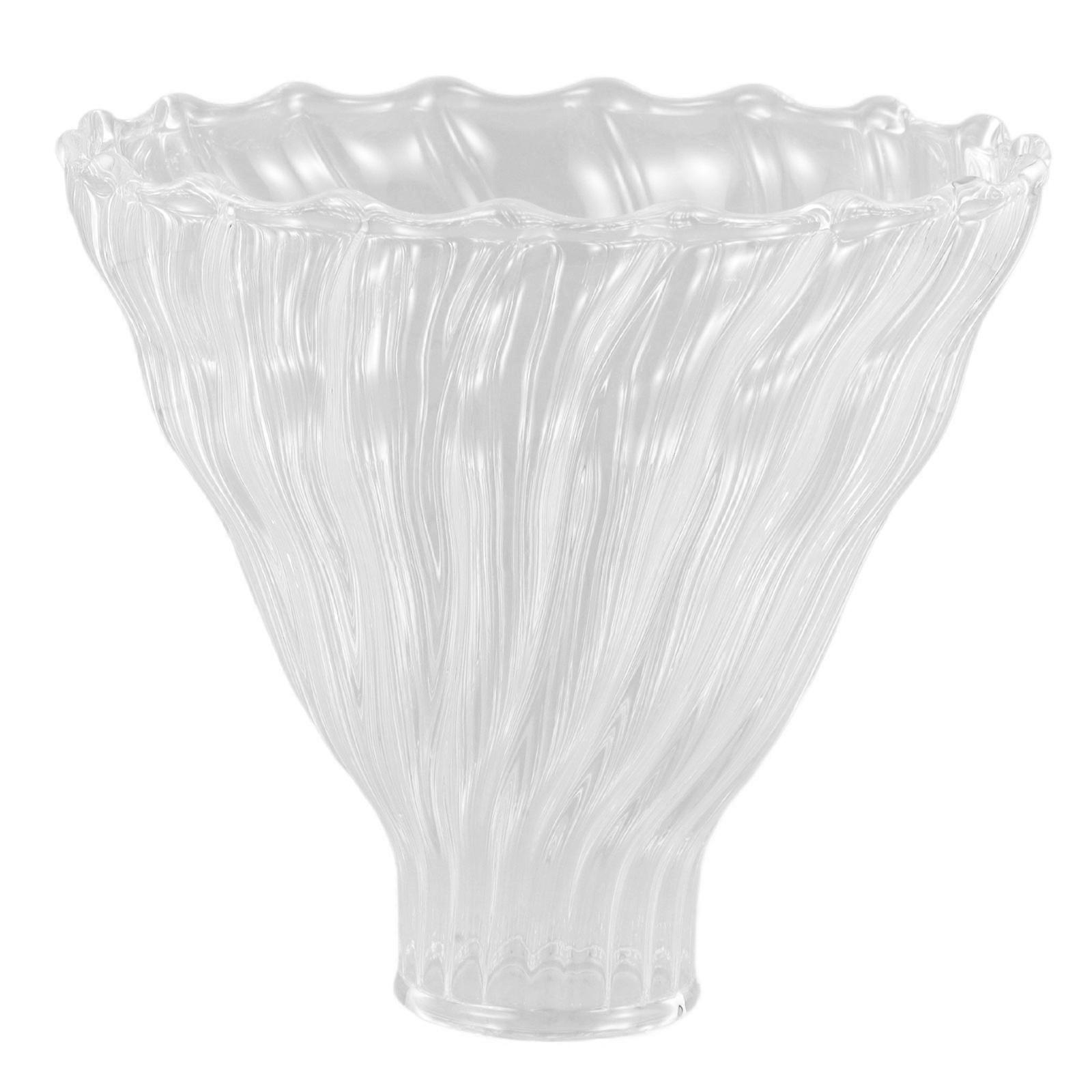 Spiral Pattern Glass Coffee Dripper Filter for Coffee Making