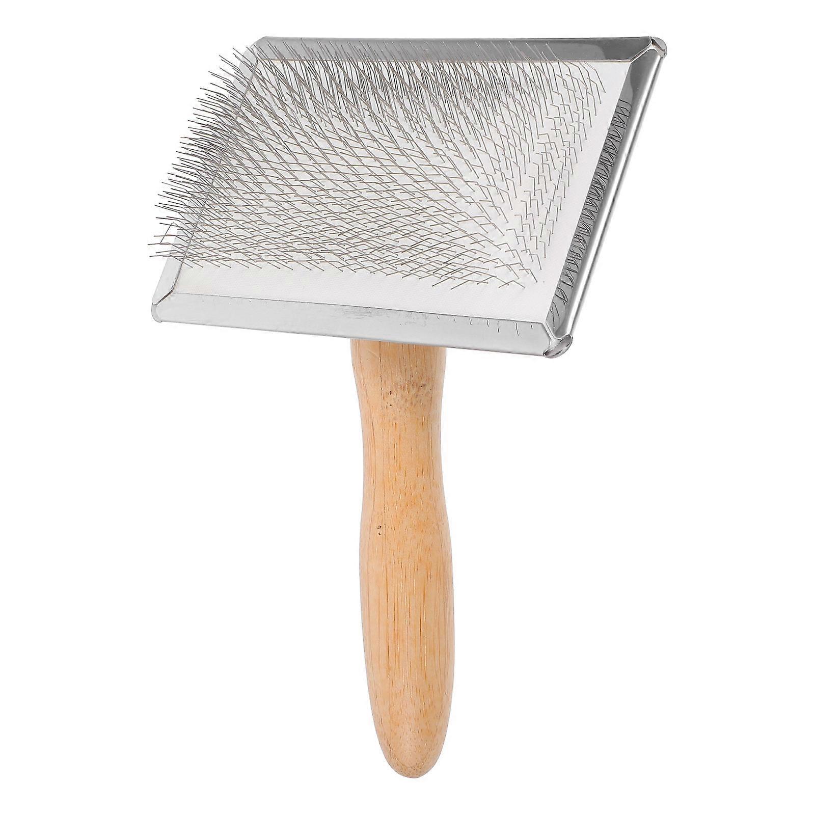 Crafting Tools Wool Grooming Set 2Pcs Wooden Carders For Beginners Professional Spinning Weaving