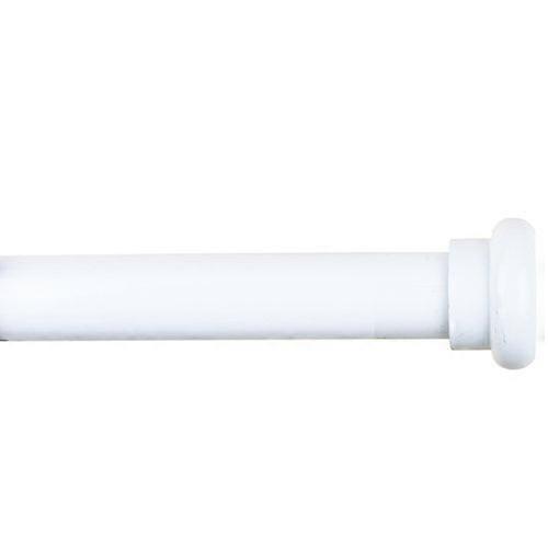 Urbanest Button Single Curtain Rod and Hardware Set