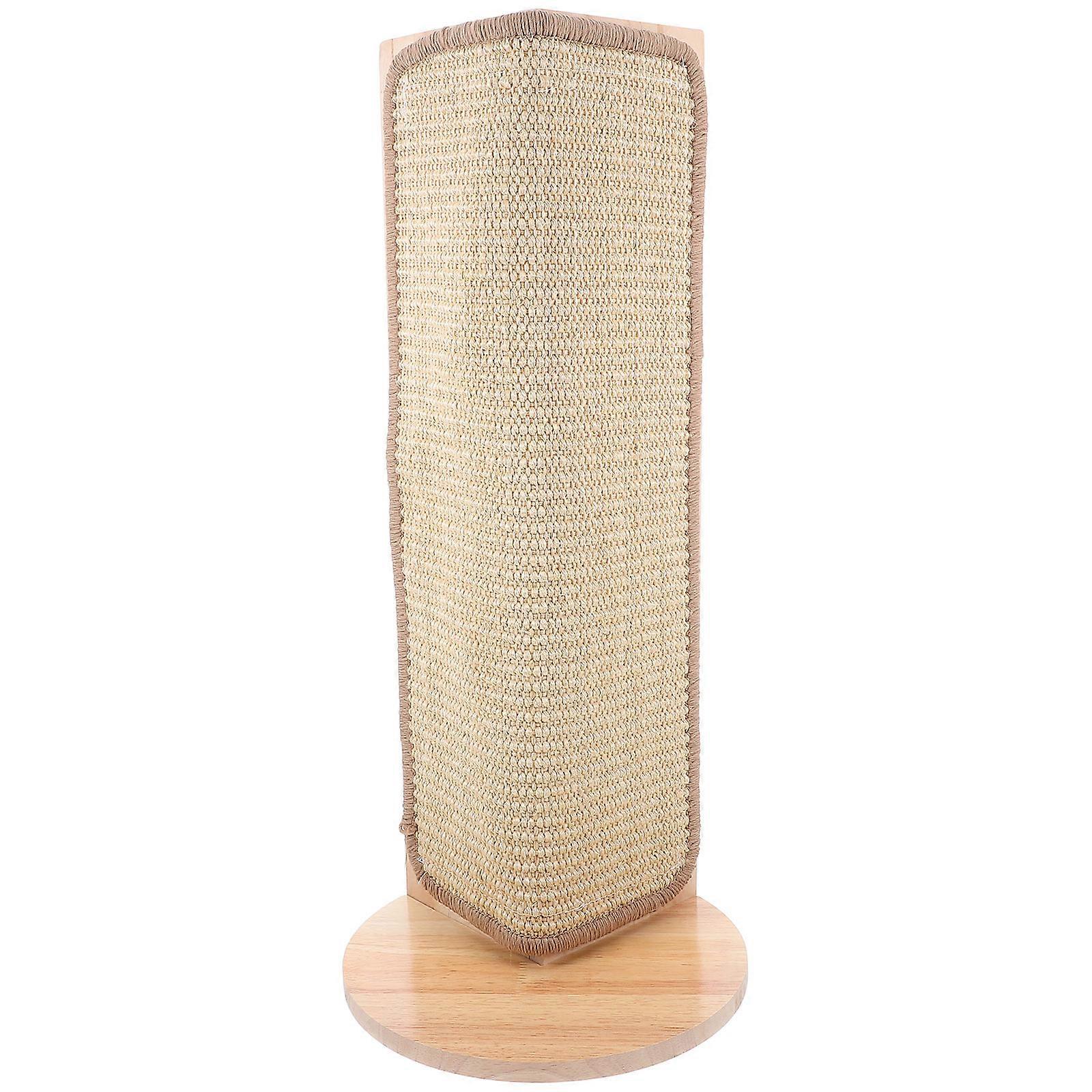 Cat Scratcher Sisal Corner Post and Pad Protector for Claw Grinding 1 Set