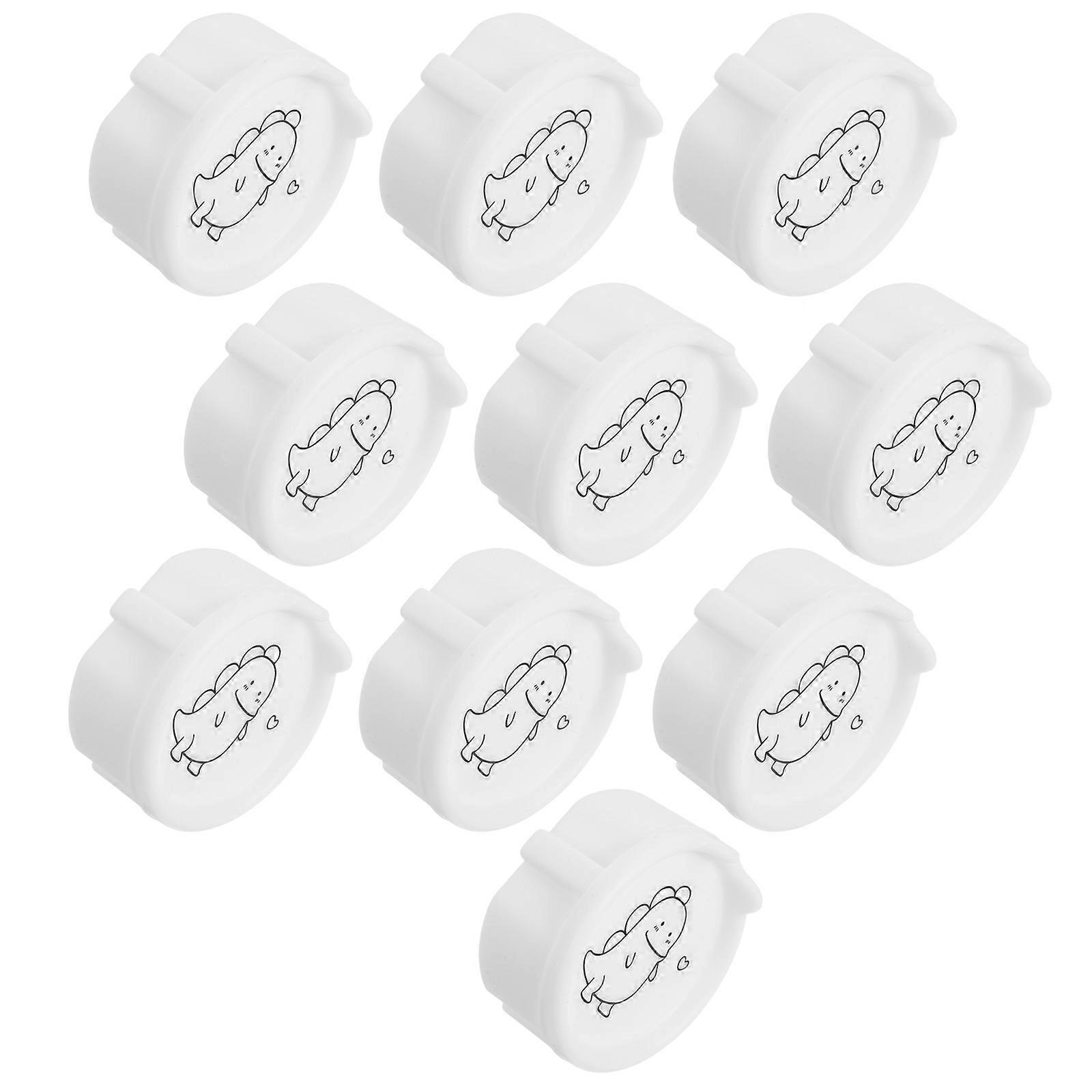 Plug Socket Covers Child Safety Outlet Protectors for Home Use 10Pcs