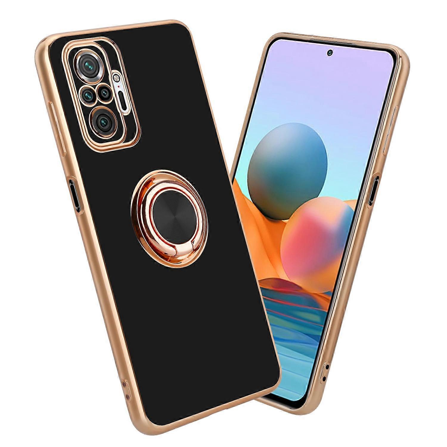 Xiaomi RedMi NOTE 10 PRO Case TPU Protective Case - with Camera Protector and Ring
