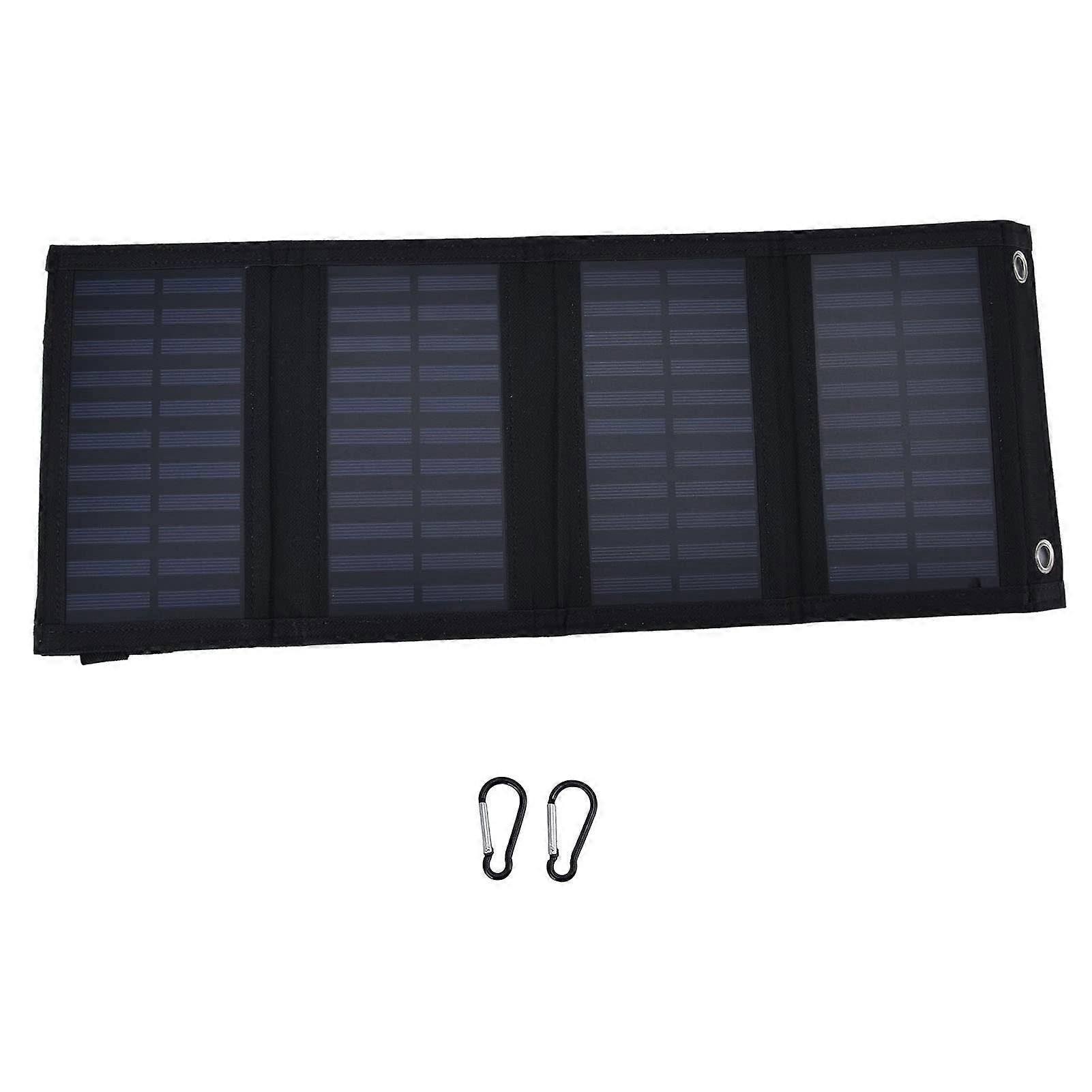 Portable Solar Panel  Efficiency USB Charger for Camping Outdoor Emergency Waterproof Foldable