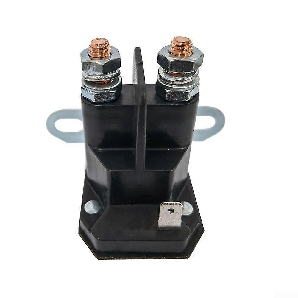 12V 3 Terminal Starter Solenoid Reliable Design for Golf Cart, Lawn Equipment and Snowmobile