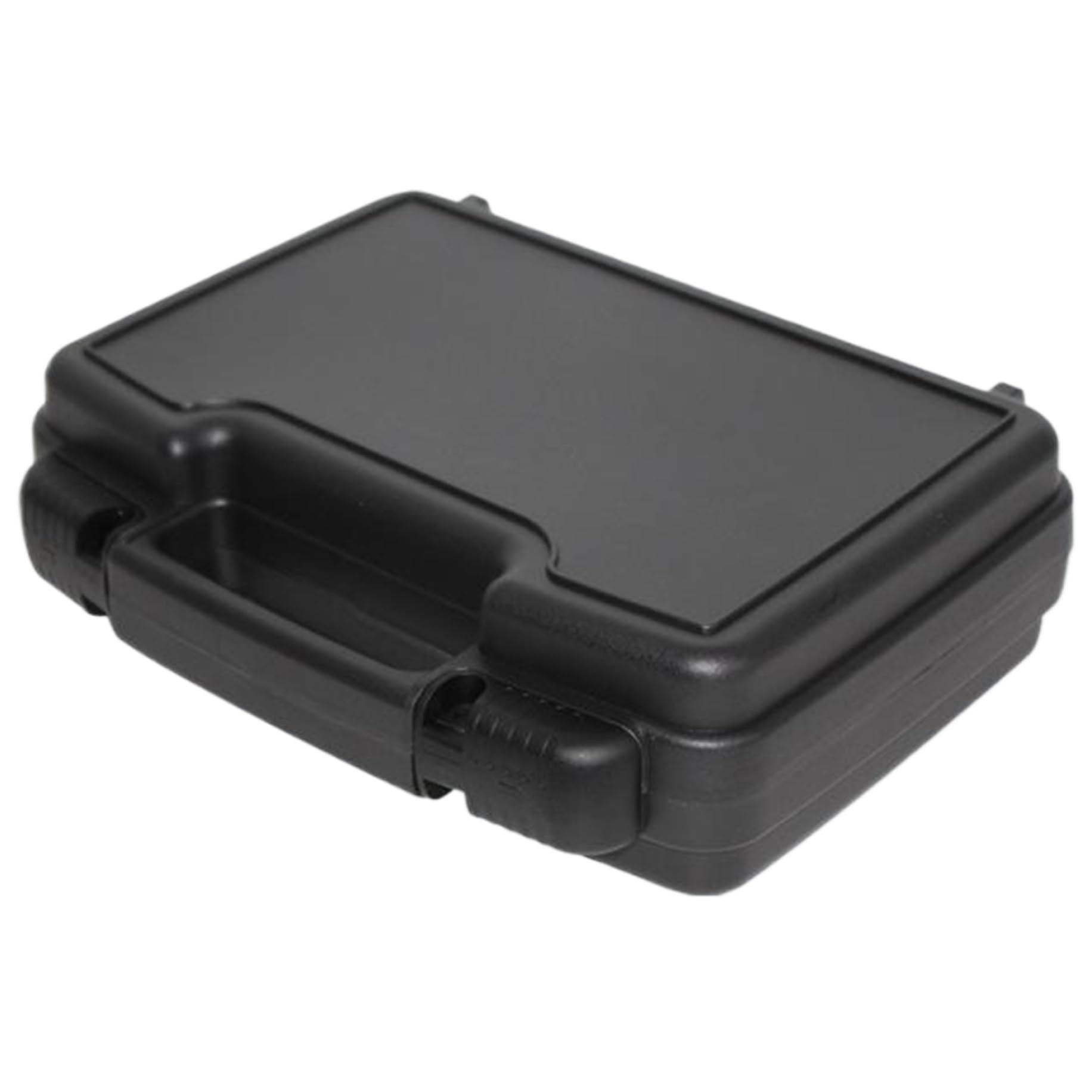 Portable Small Tool Box with Foam Interior, DropResistant Plastic Tool Case for DIY and Professional Use