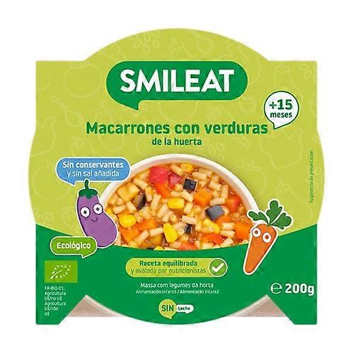 Macaroni with organic garden vegetables +15m 200 g
