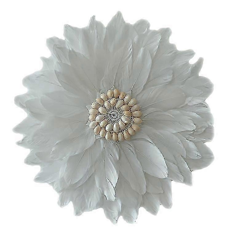 1pcs Feather Flower-c