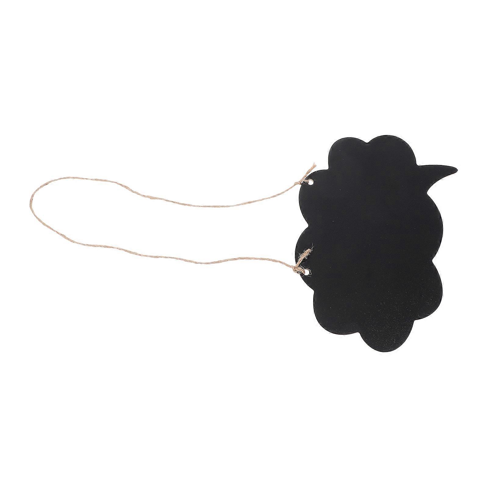 Hanging Small Chalkboard Wooden Decorative Message Board for 3Pcs