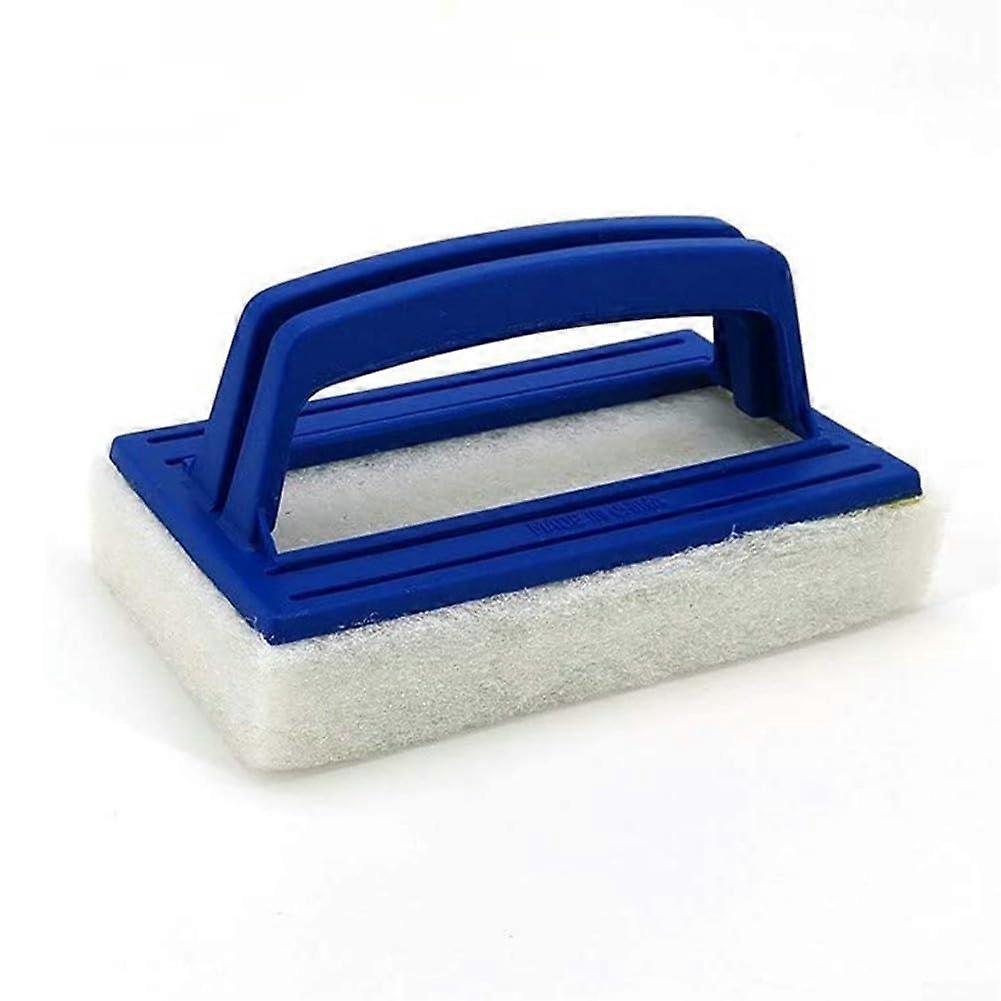 Pool Cleaning Brush with  Sponge for Gentle Pool Corner and Step Cleaning