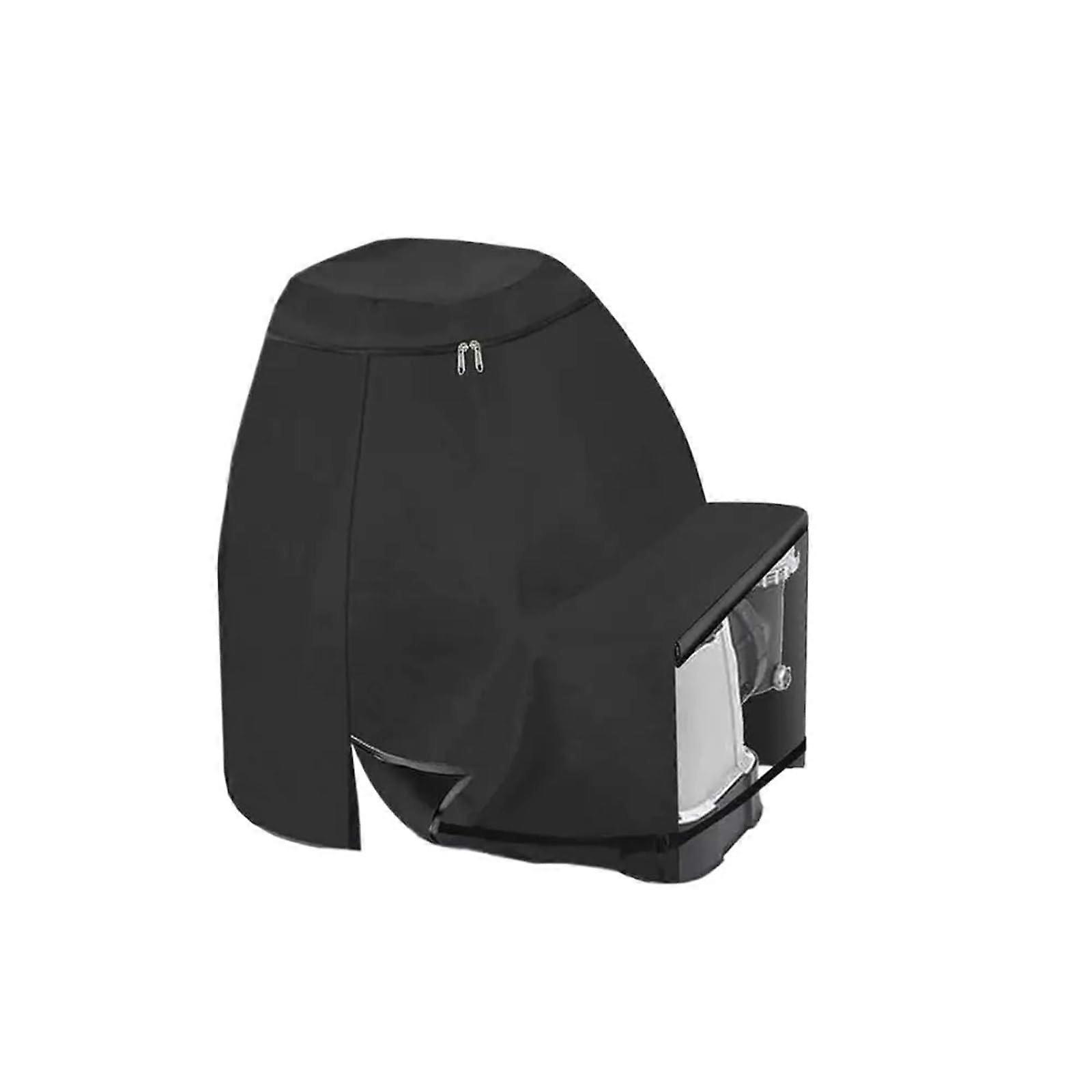 Waterproof Pool Pump Cover Outdoor UV Resistant Sand Filter Protector Dust Shield Black 600D