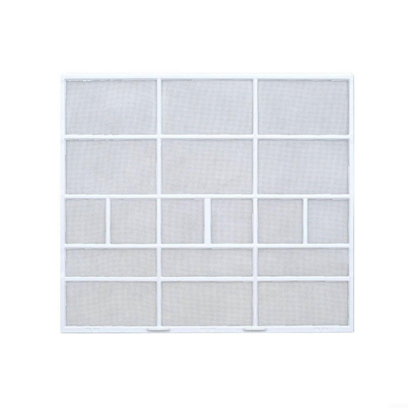 Air Conditioner Dust Filter Screen with Dustproof Protection for Wall Mounted Split AC 31.9x28.3cm