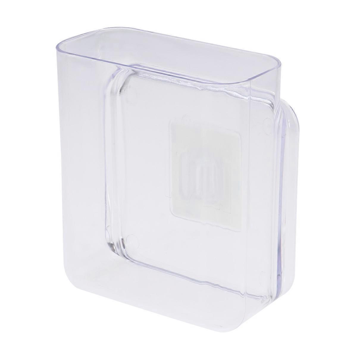 Wall Mount Organizer Wall Storage Case for Storage Transparent Holder