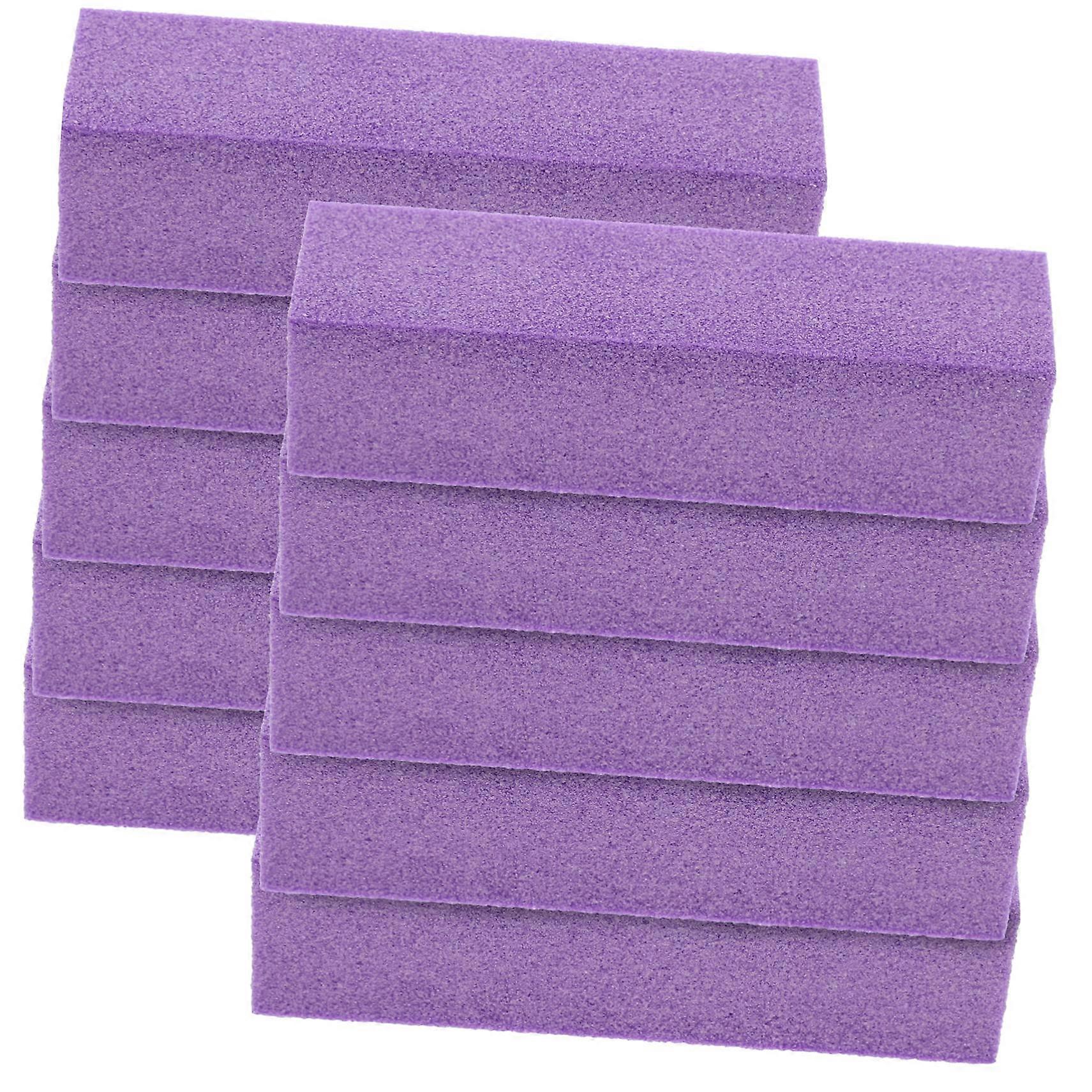 10pcs 4Sided Nail Buffer Block Set for Manicure and Pedicure, MultiSided Nail File Tools