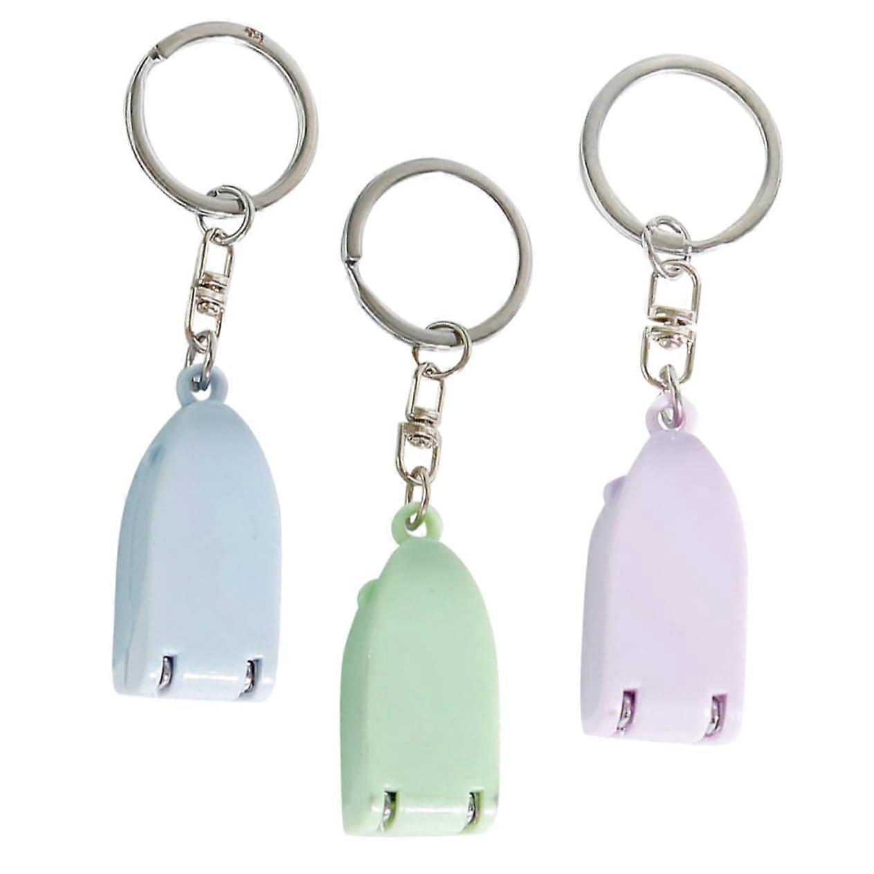 Folding Nail Clippers Set with Precise Cutting Blades, Keychain Attachment, TravelFriendly