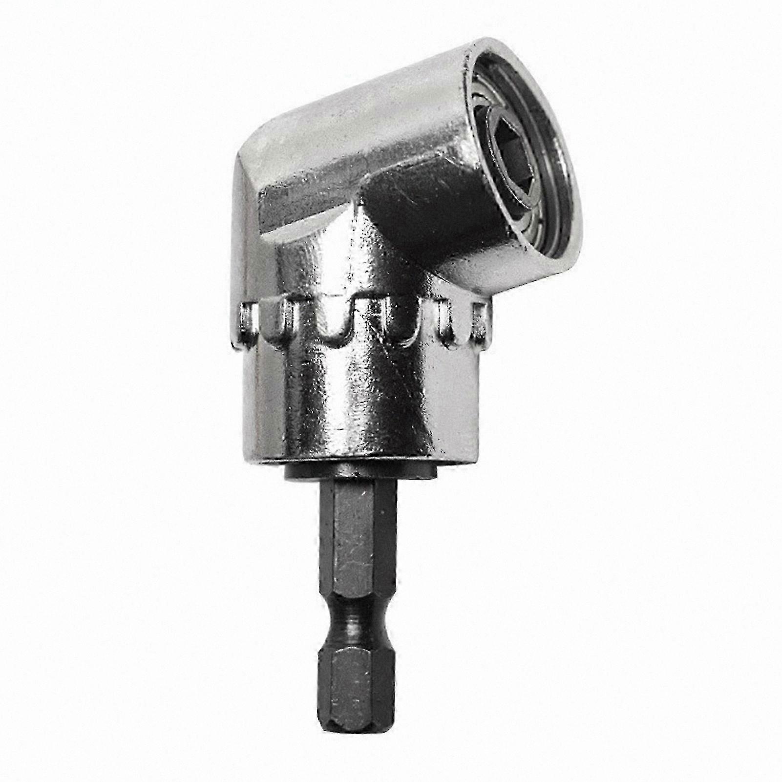 Hex Shank Drill Adapter with Magnetic Bit Holder - Quick Change Angle Driver Extension for Power Drills