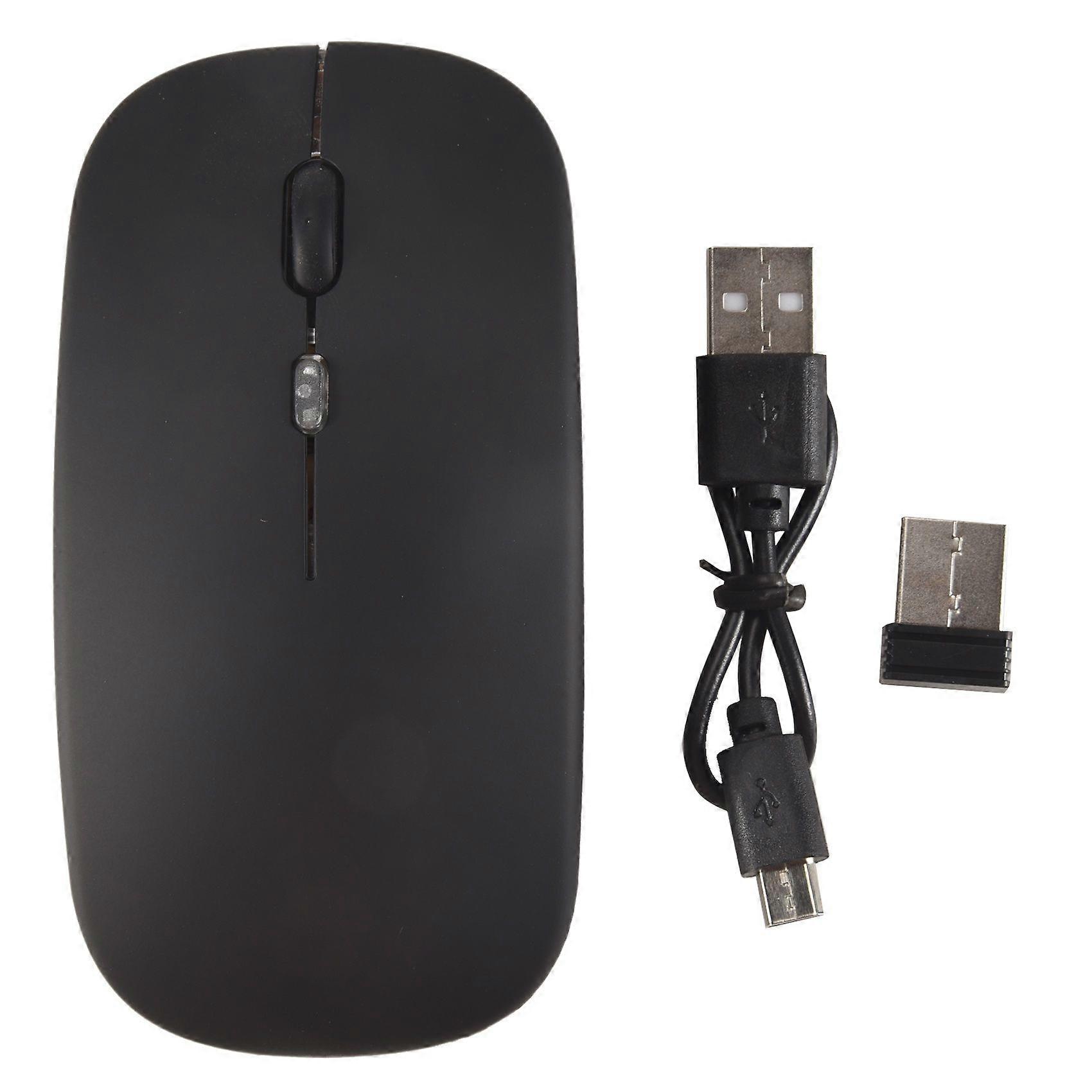 Wireless Mouse Bluetooth 5.1 Rechargeable LED Silent Mouse USB Optical Ergonomic Gaming 2.4G Wireless Backlite