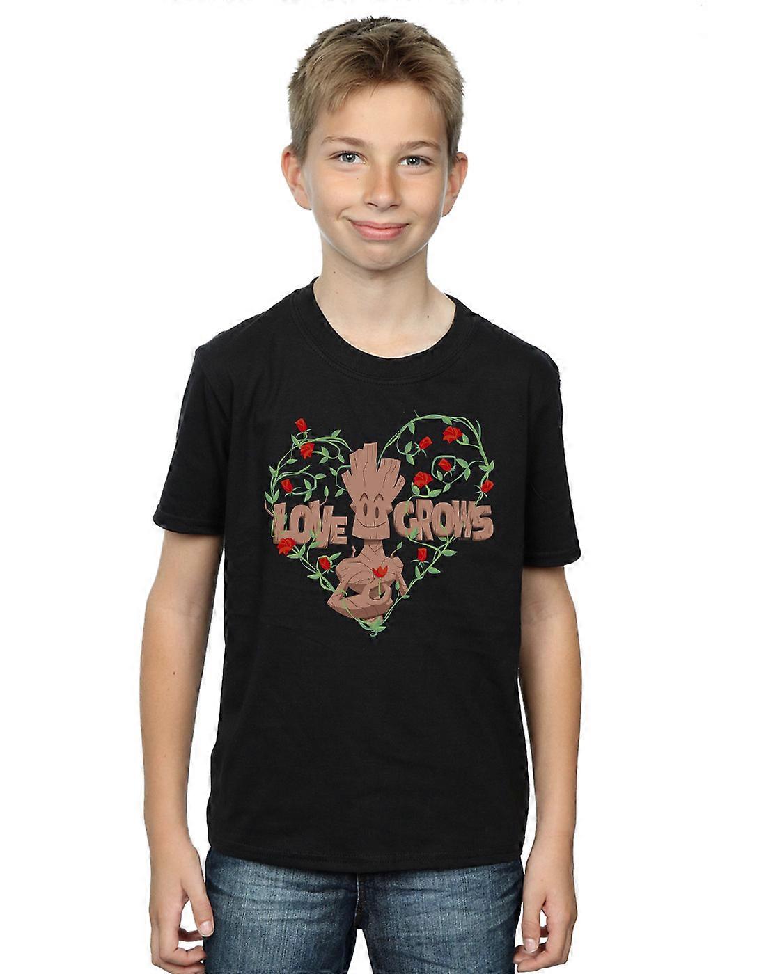 Marvel Boys Groot Love Grows T-Shirt