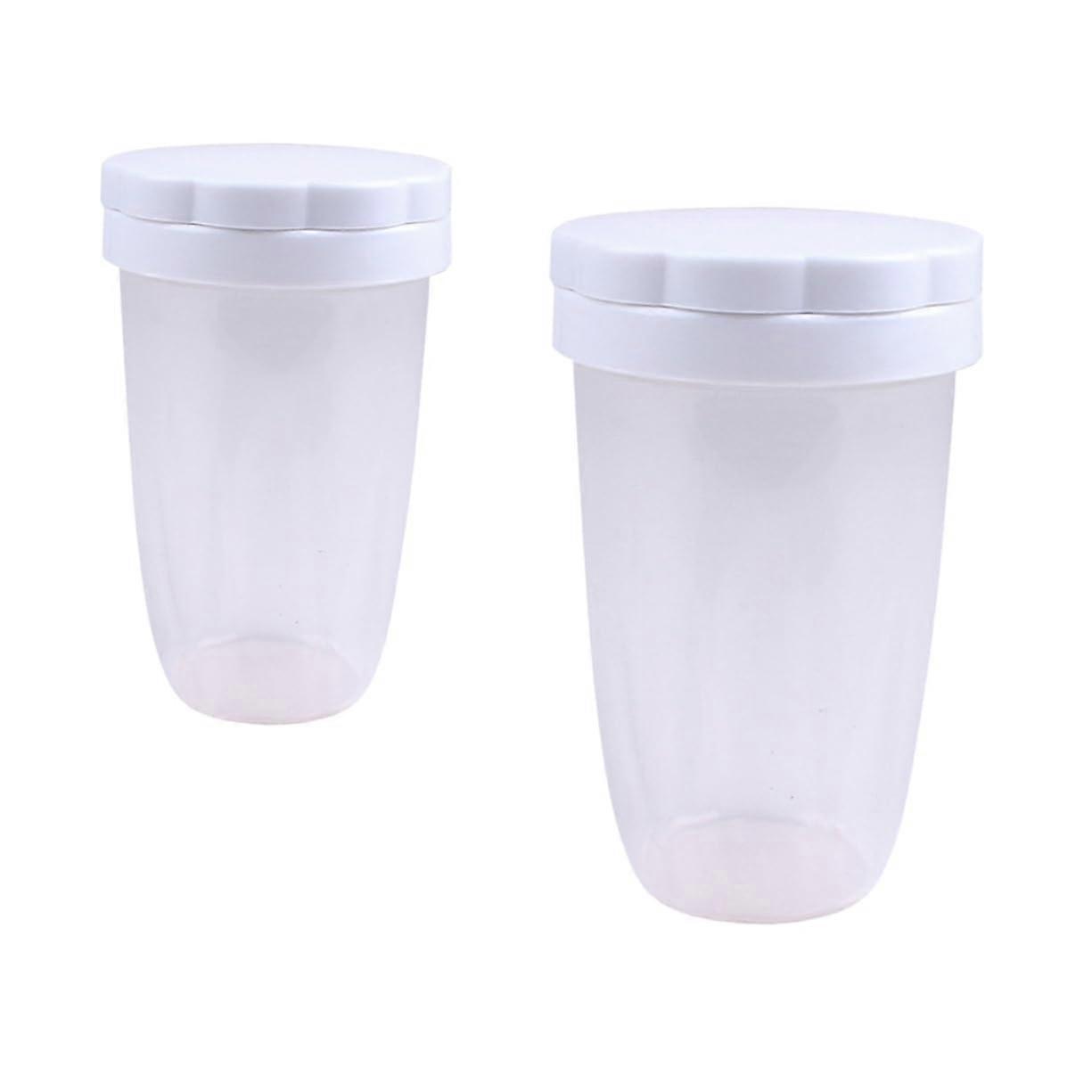 2pcs Handheld Flour Sieve Cup for Baking Icing Sugar Shaker Lightweight Kitchen Tool