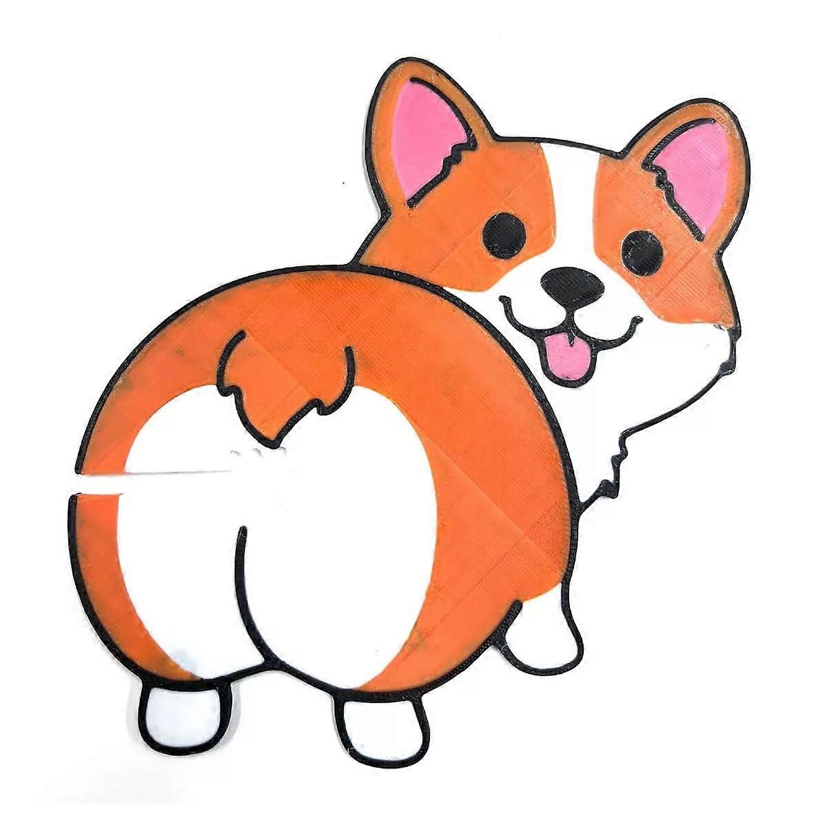 Reusable Bread and Chip Bag Clip 3D Printed Corgi Butt Sealer Keeps Snacks Fresh Funny Gift