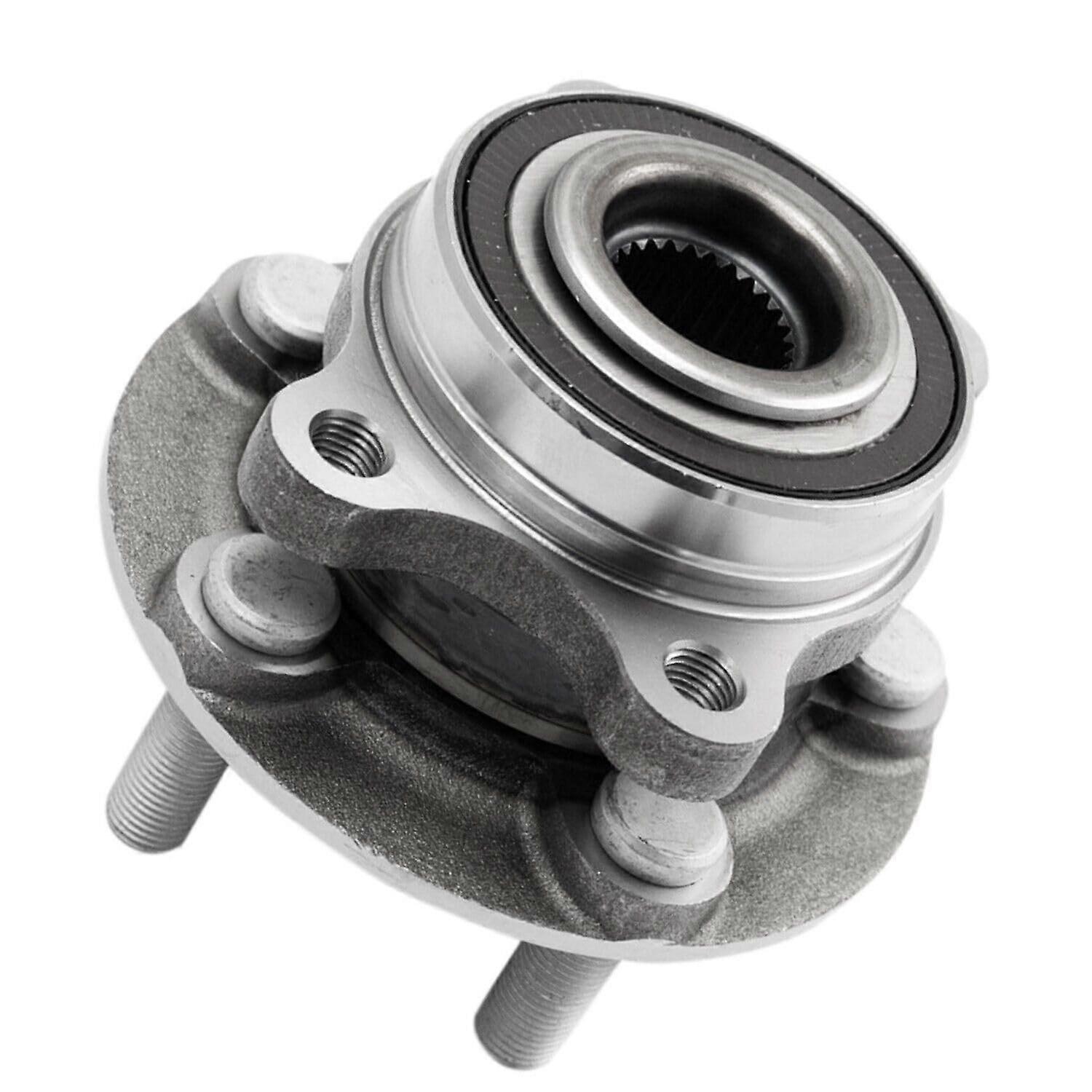 Front Wheel Bearing Hub Assembly Compatible with Ford Edge Fusion Lincoln MKX MKZ Nautilus, High Load Capacity and Noise Vibration Reduction
