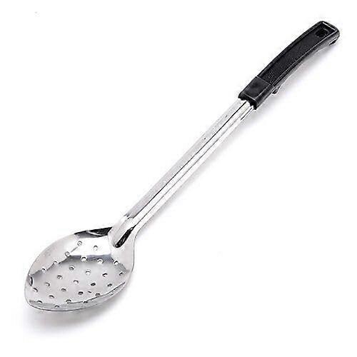 Buffet Serving Spoon with Elegant HandPierced Design, 15cm Durable Plastic for Events