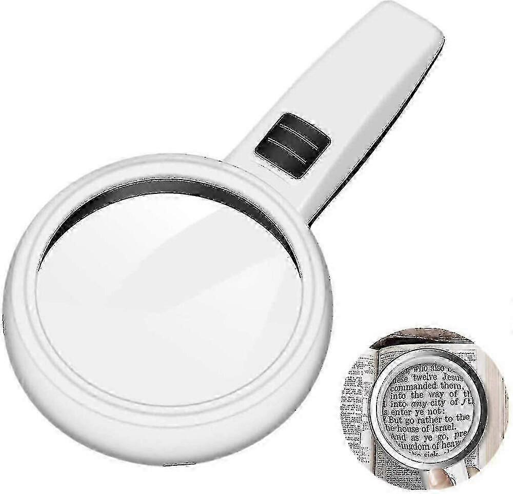 Loupe portative avec loupe éclairée