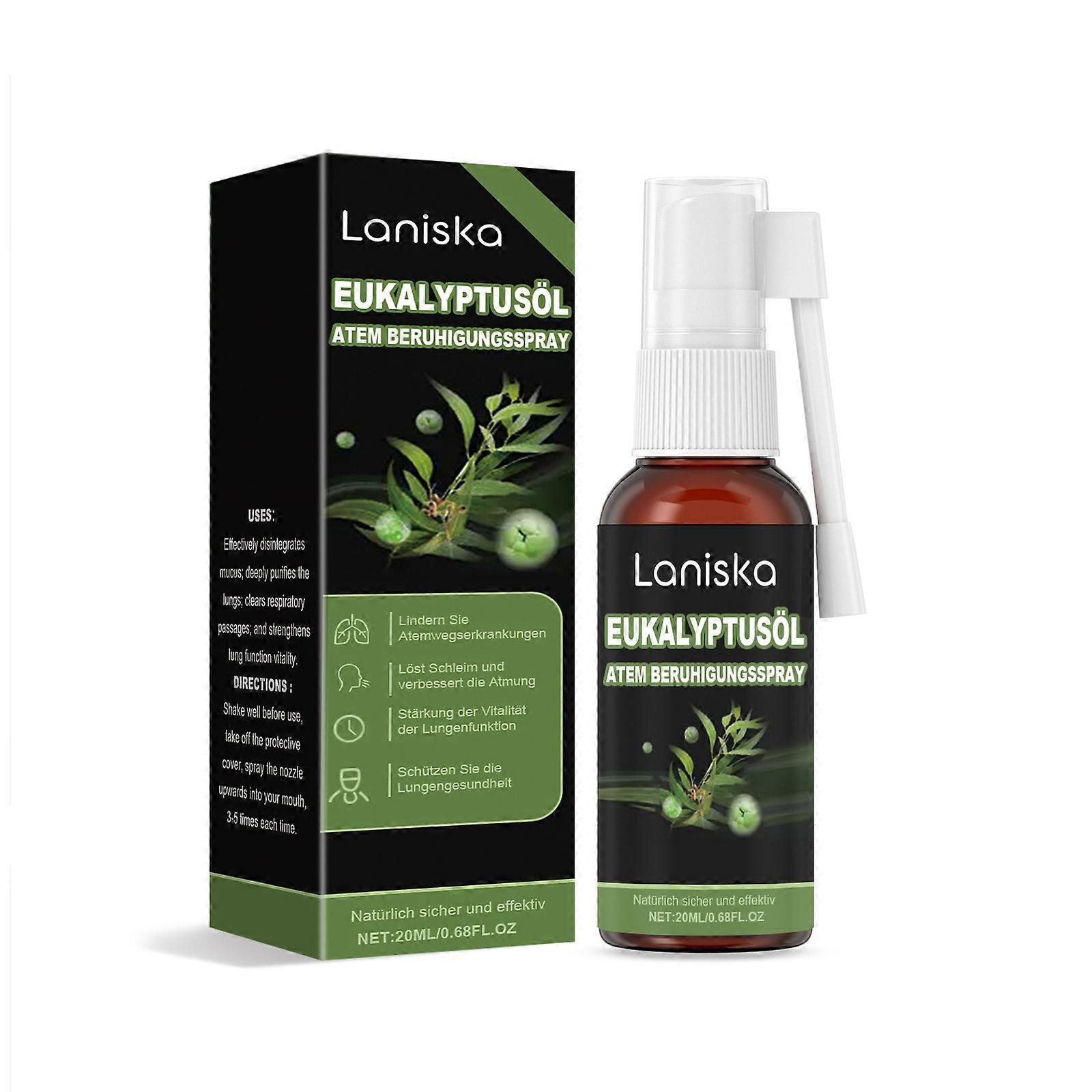 Lung Herbal Cleaning Spray Natural Safe Essential Spray 20ML
