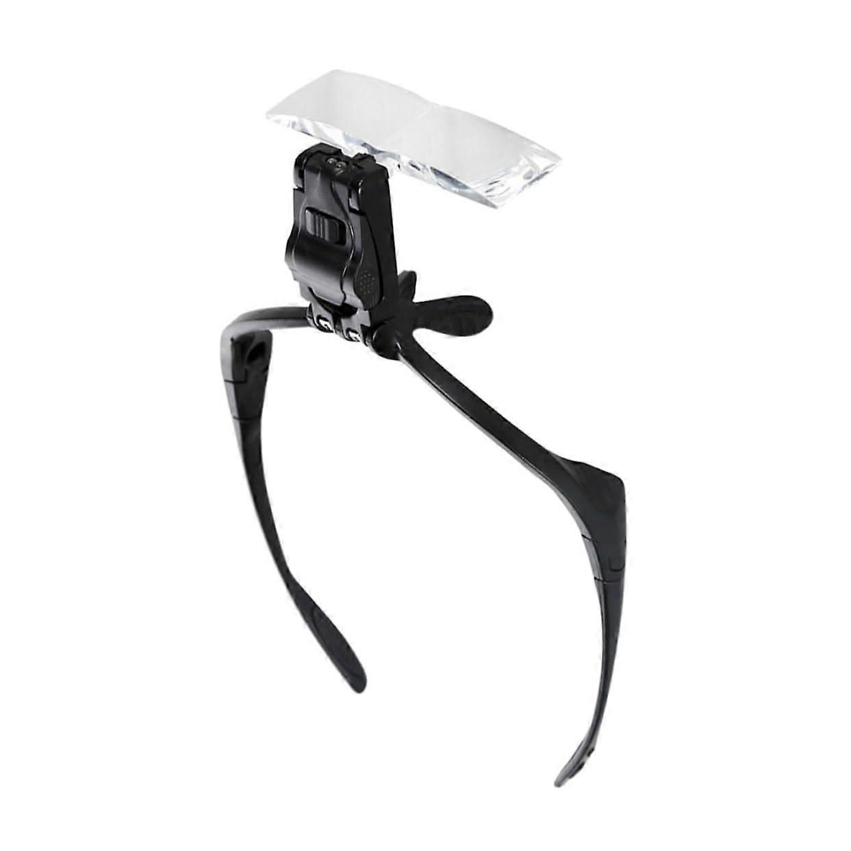 LED Magnifying Headlamp with Adjustable Lenses for Eyelash Extensions and Beauty Work