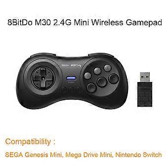 8BitDo M30 2.4G Mini Gamepad Game Controller for Sega Genesis Mini and Mega Drive Mini Game Console Accessories