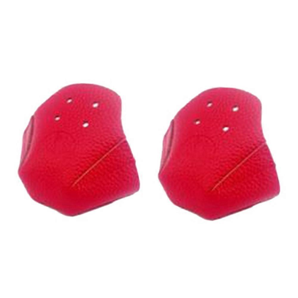2PCS Toe Cover for Roller Skates, Skate Toe Cover, Replaceable Roller Skating Shoe Cover(Red)