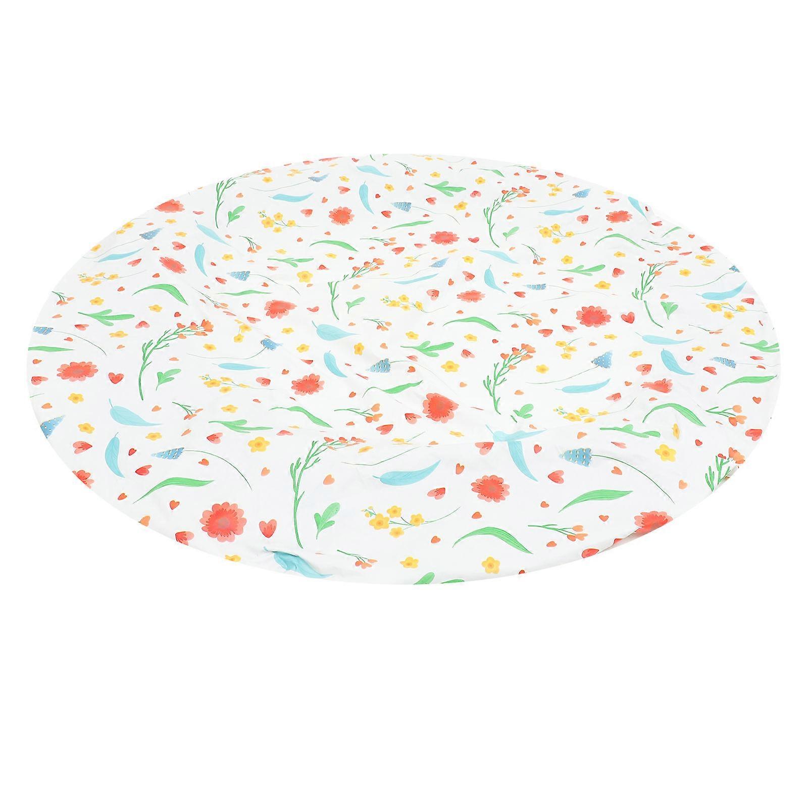 Waterproof Tablecloth Round Tablecloth for Oil-Proof Use 1 Piece