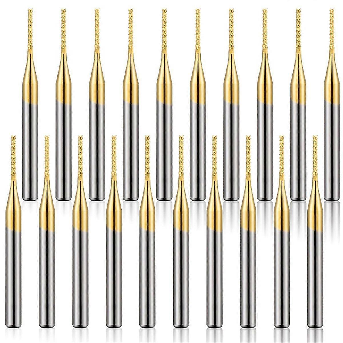 20 stuks Eindfrees Bits Coat Graveren Frees voor PCB-machine