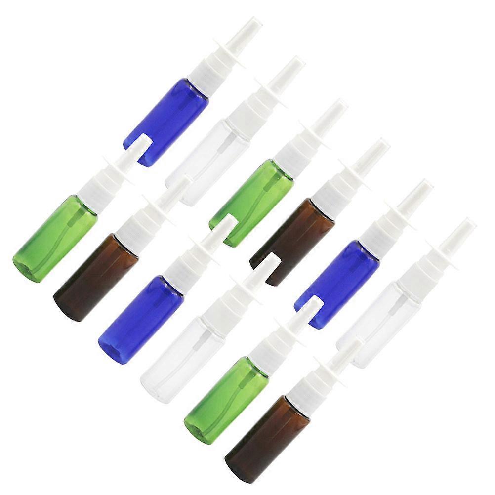 Refillable Nasal Spray Bottle for Storage 12Pcs 20Ml Mini Sprayers