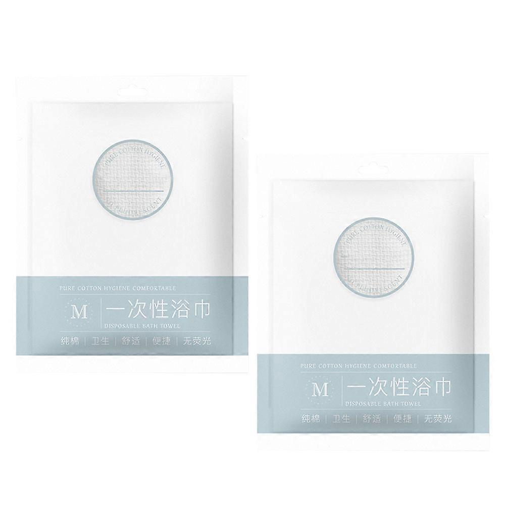 Disposable Bath Towel Comfortable Bath Towels for Home Use 4Pcs Set