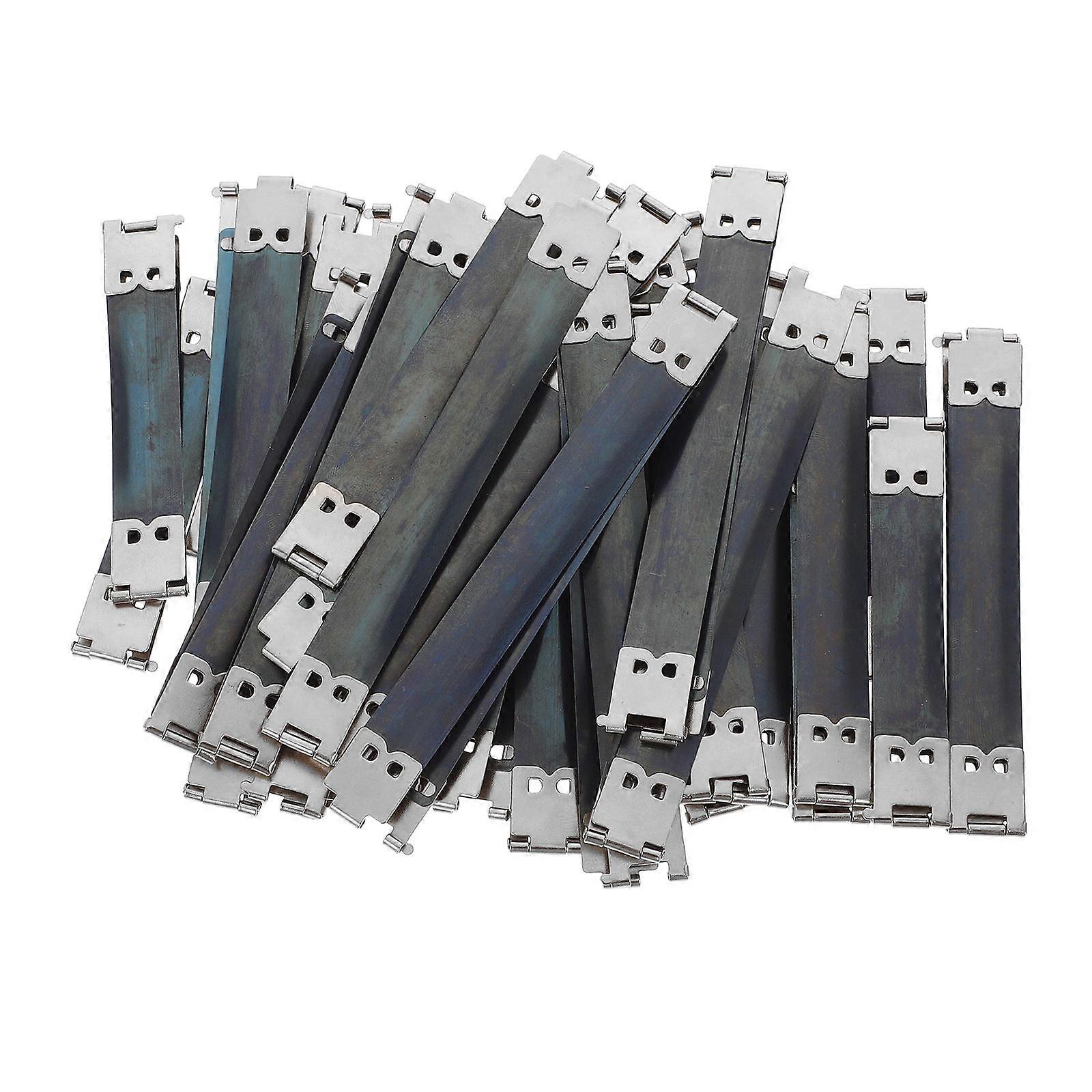 Bag Accessory Metal Flex Frames for DIY Purse Making 30Pcs Navy