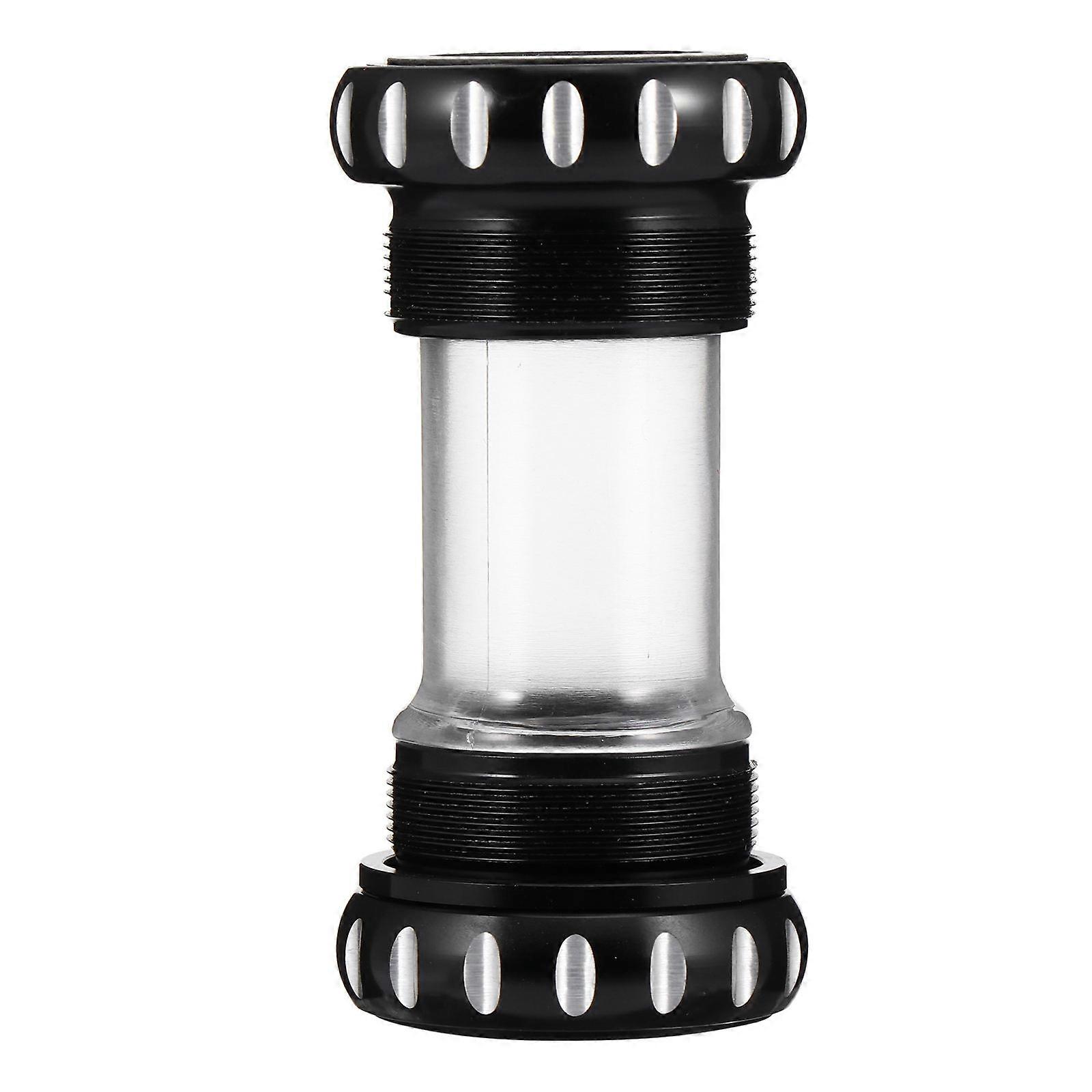 Durable Mountain Bike Bottom Axle Threaded Crankshaft Lightweight Cycling Accessory 1Pack