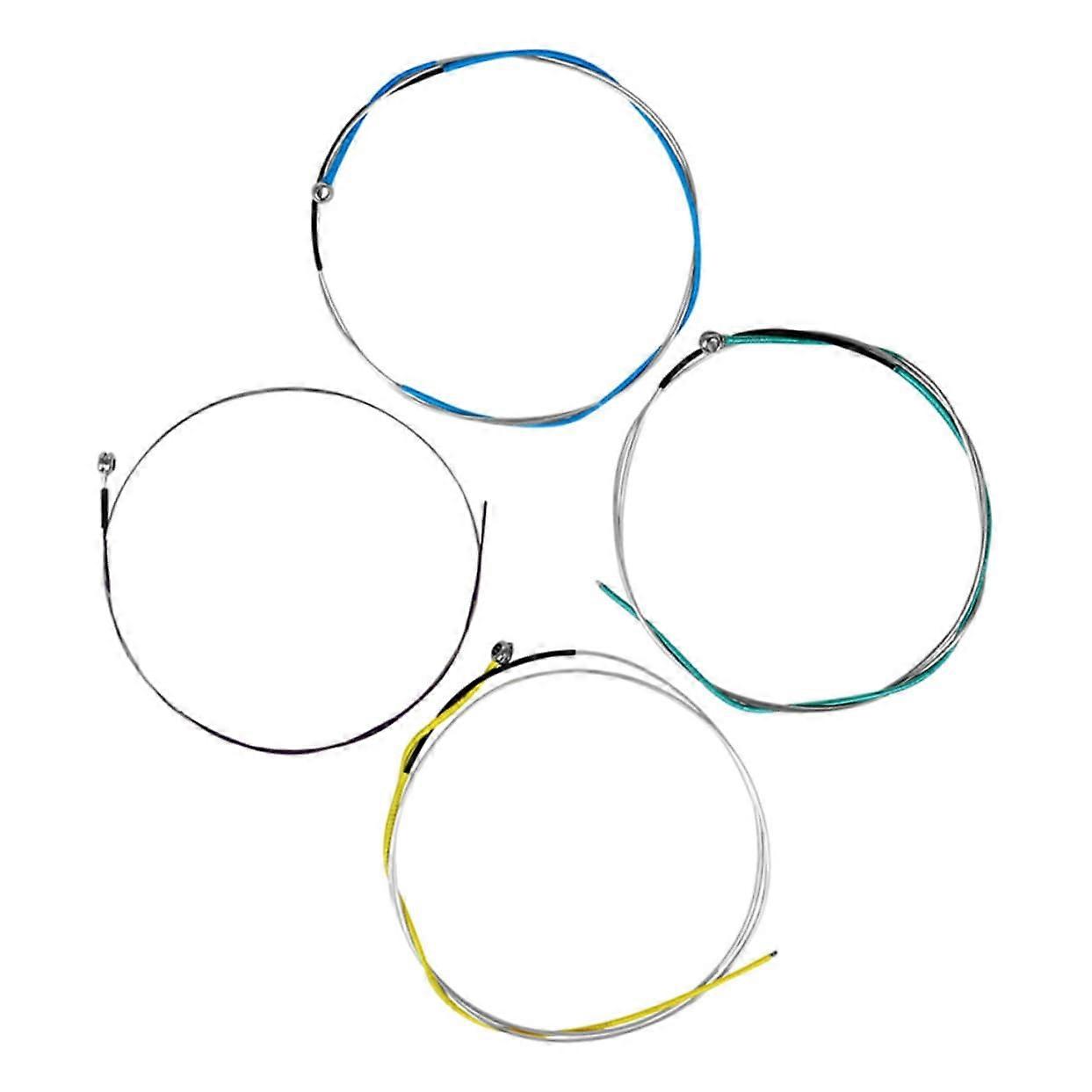 Violin Strings Set for Beginners, Nylon Replacement Strings with Color Coded Design and Enhanced Sound Quality