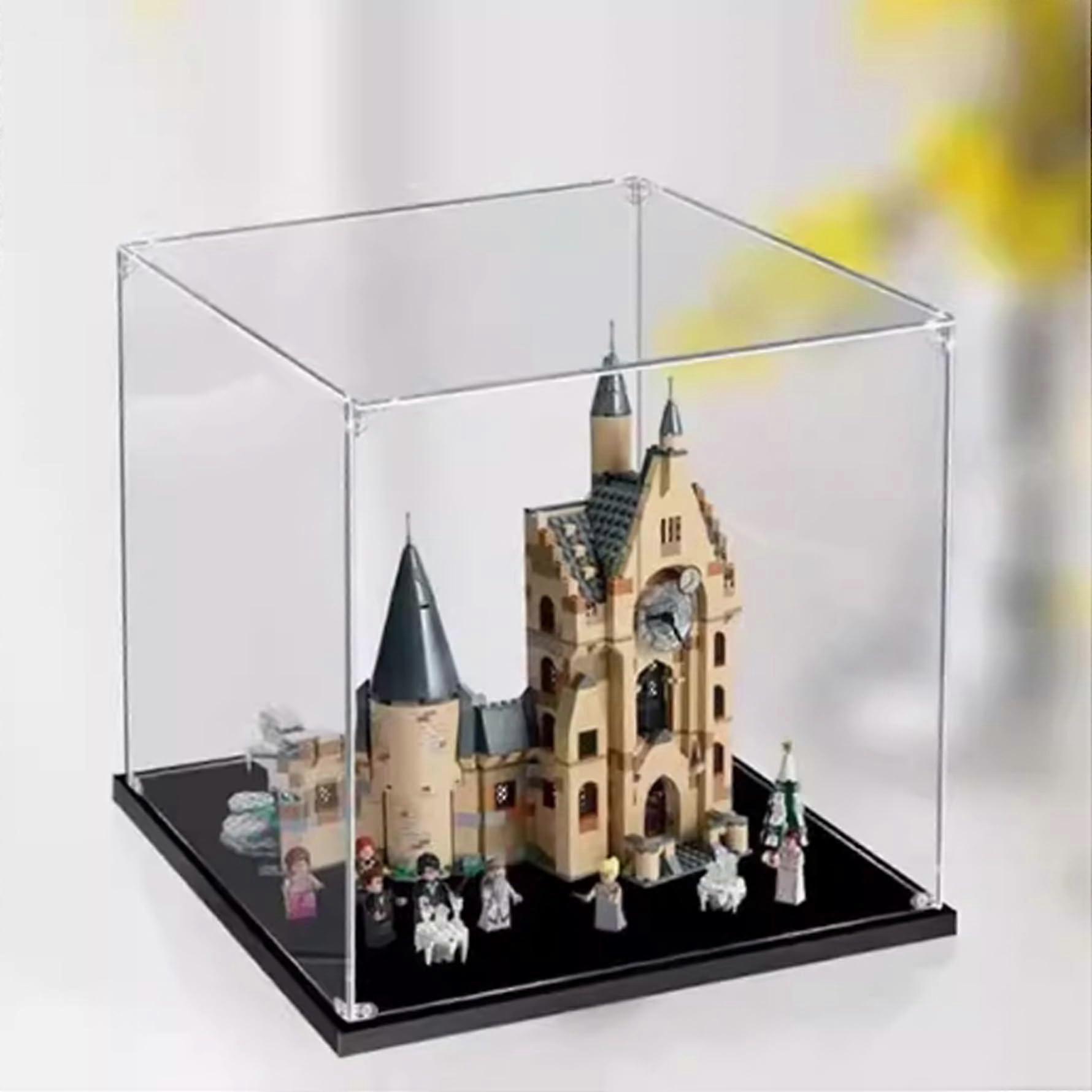 Acrylic Display Case Compatible with  75948 Bell Tower, Dustproof Clear Box with Stackable Design
