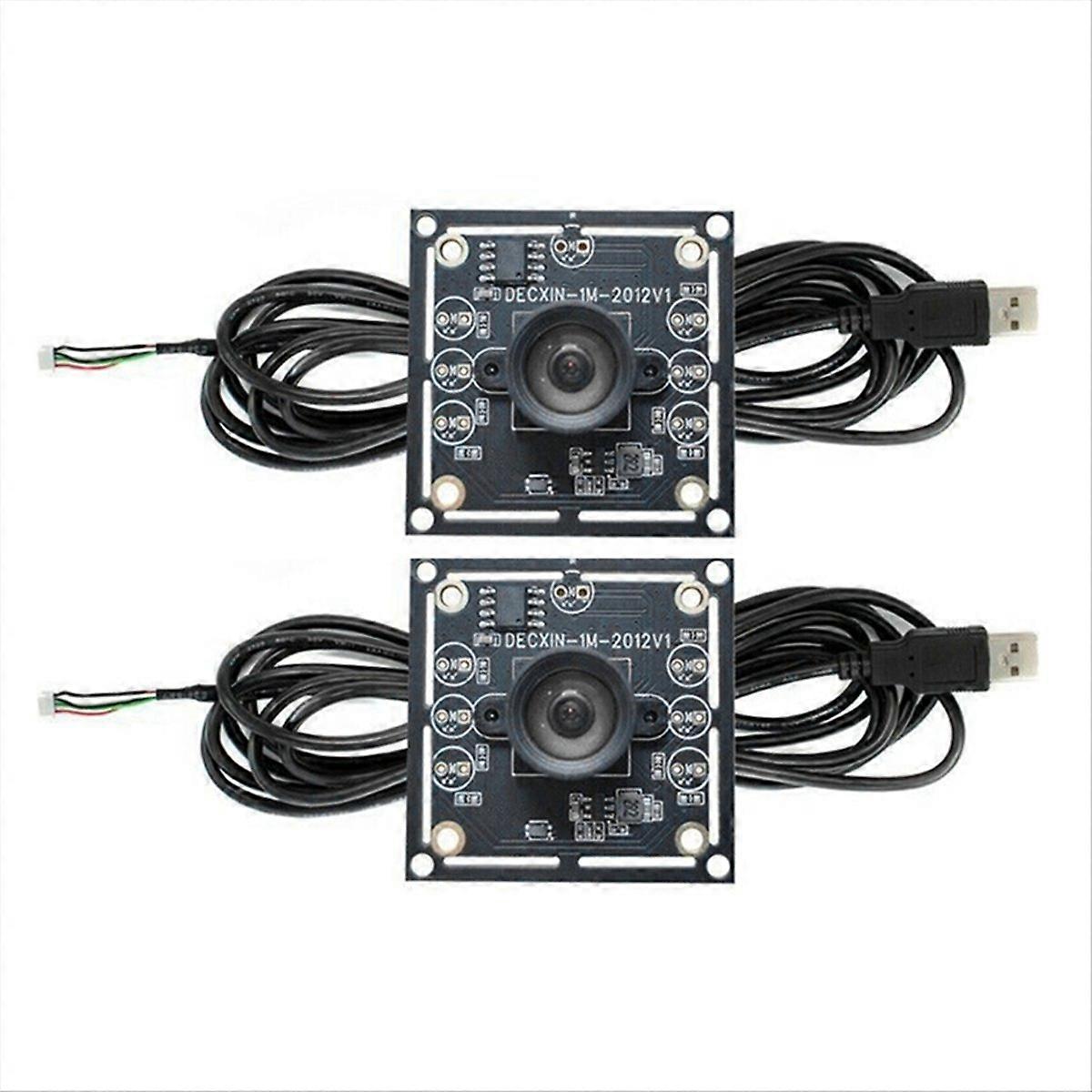 2PCS 100 Degree Camera Module 1MP OV9732 1280X720 USB