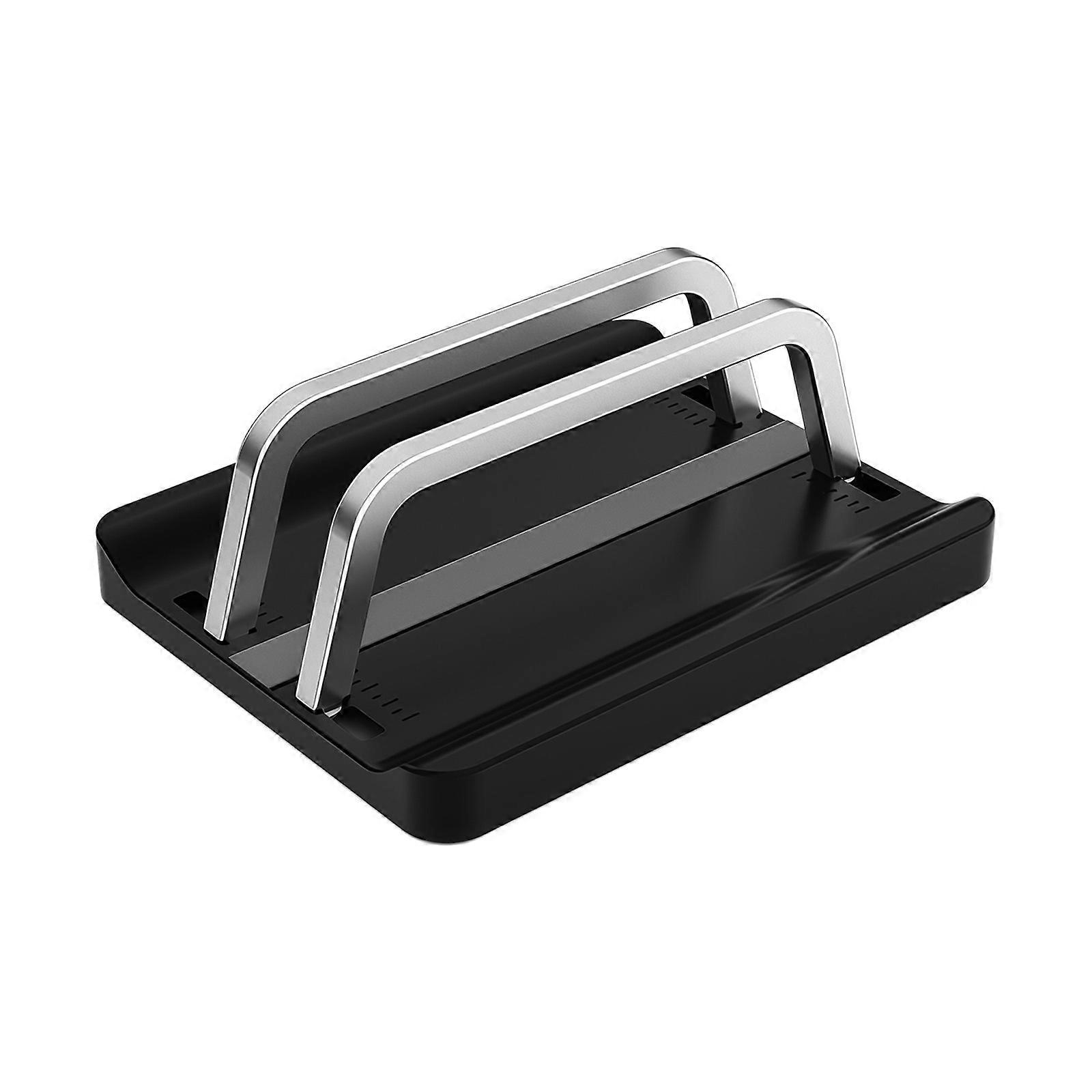 Vertical Laptop Stand Adjustable Suitable for Desktop Space Saving Laptop Vertical Stand for Laptop Notebook Multicolor