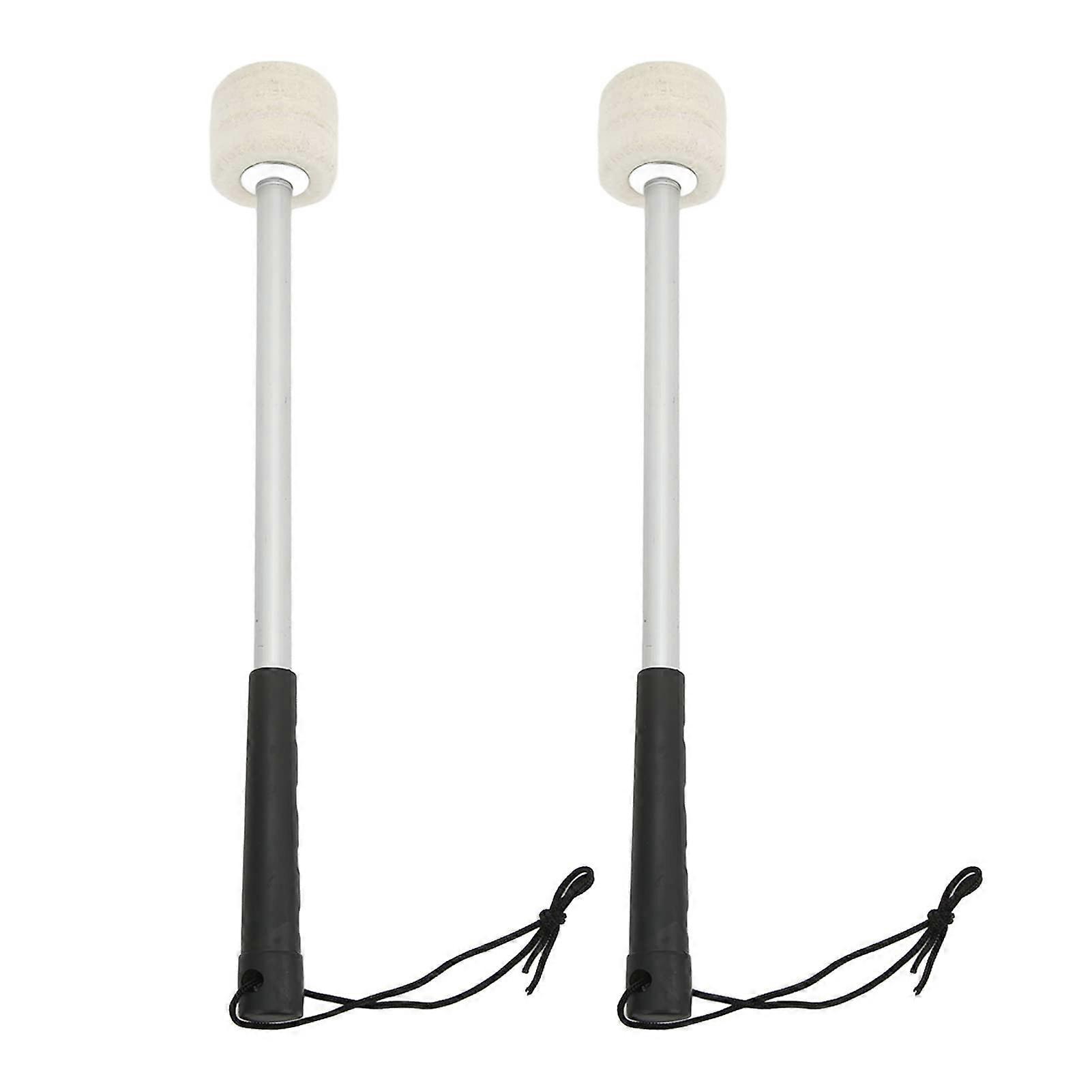 2pcs Wooden Bell Mallets for Students, Clear Note Articulation, Beginner Percussion Set