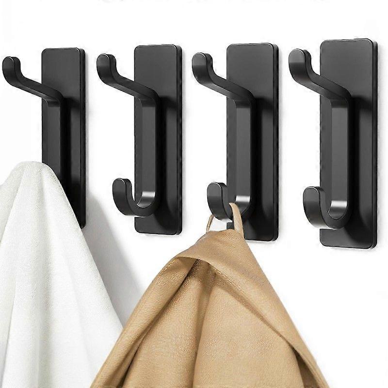 Stainless Steel Hooks Set - No Drill, Rustproof, Multi-Spec Hooks for Kitchen & Bathroom