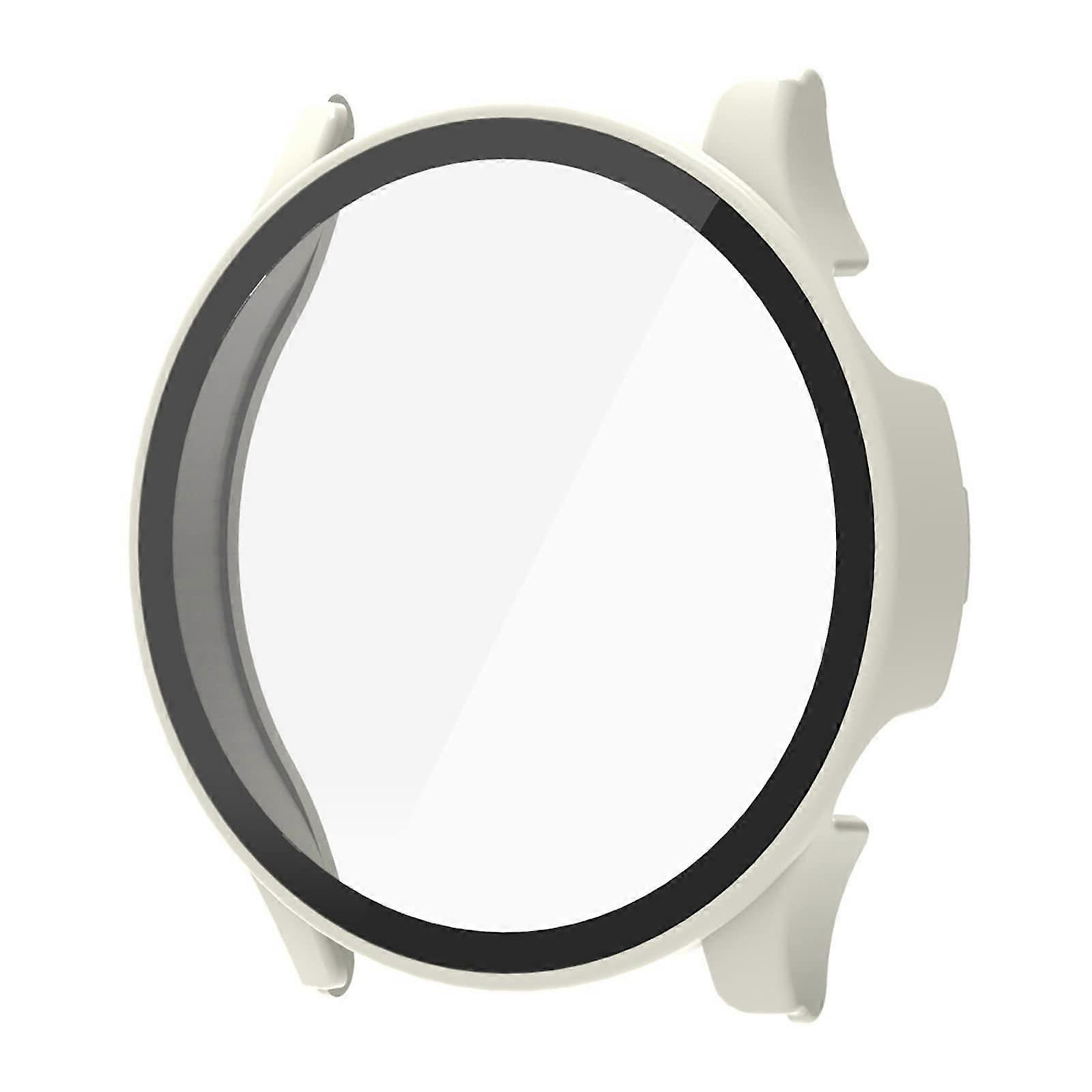 Smartwatch Screen Protector LS04 White Shockproof Full Coverage ScratchResistant Watch Case