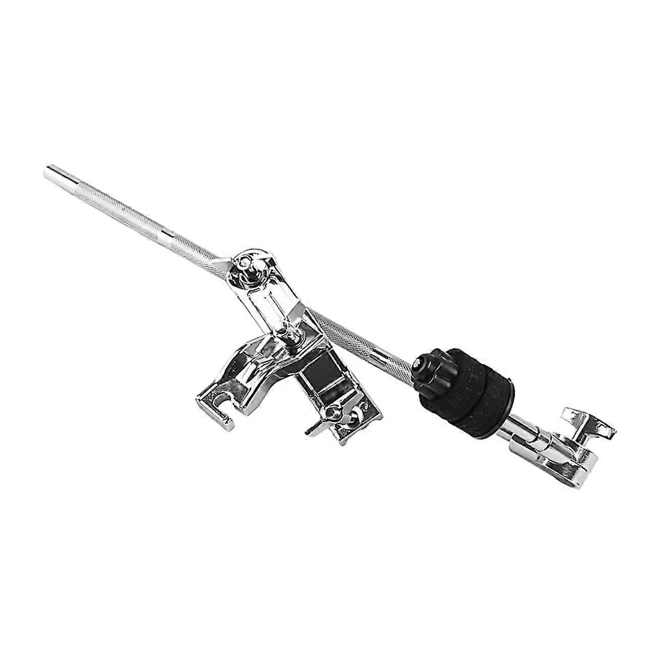 Drum Clamp Holder with Black Plastic Head, Secure Percussion Mount, Quick Install, Rust Resistant
