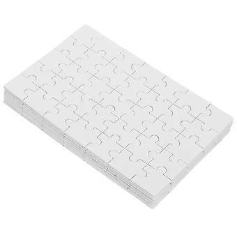 Sublimation Blank Puzzle Heat Press Thermal Sublimation Lovers Family Friends 10Sheets