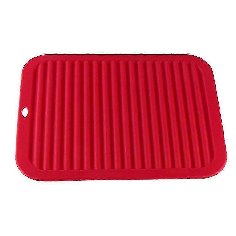 Sturdy Desktop Scrub Mat, Dish Mat compatible Table Ensuring Stability and Insulation
